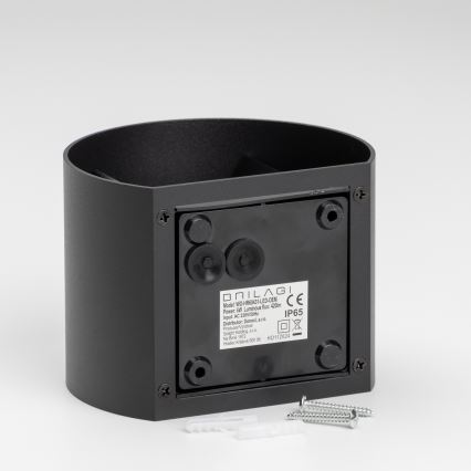 Brilagi - LED Vonkajšie nástenné svietidlo RONDO LED/6W/230V IP54