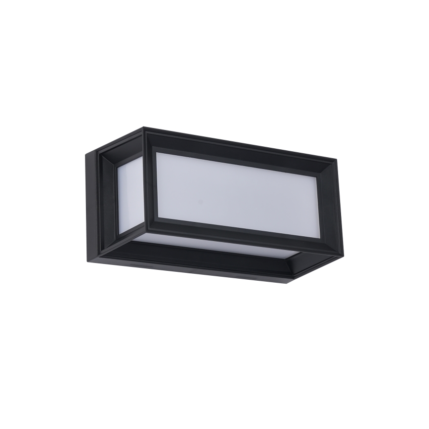 Brilagi - LED vonkajšie nástenné svietidlo so senzorom PARKER LED/12W/230V čierne IP44