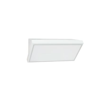 Brilagi - LED vonkajšie nástenné svietidlo so senzorom TRIANGLE LED/20W/230V biela IP65