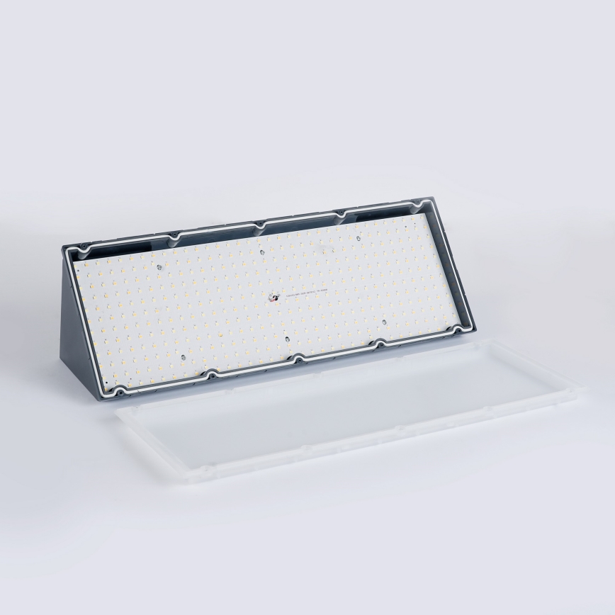 Brilagi - LED vonkajšie nástenné svietidlo so senzorom TRIANGLE LED/42W/230V 45 cm antracit IP65