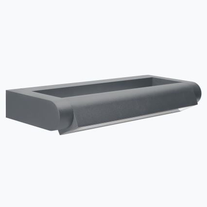 Brilagi - LED Vonkajšie nástenné svietidlo SALERNO LED/12W/230V 35,5 cm antracitové IP65