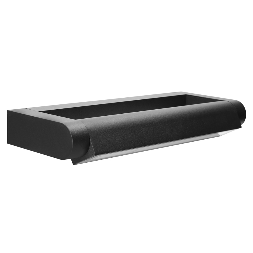 Brilagi - LED Vonkajšie nástenné svietidlo SALERNO LED/12W/230V 35,5 cm čierna IP65