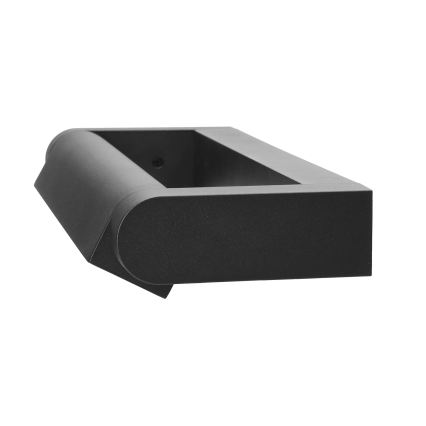 Brilagi - LED Vonkajšie nástenné svietidlo SALERNO LED/12W/230V 35,5 cm čierna IP65