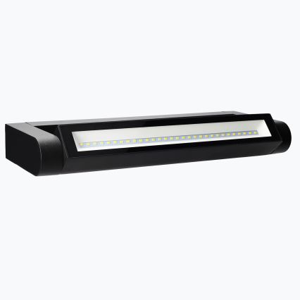 Brilagi - LED Vonkajšie nástenné svietidlo SALERNO LED/12W/230V 35,5 cm čierna IP65