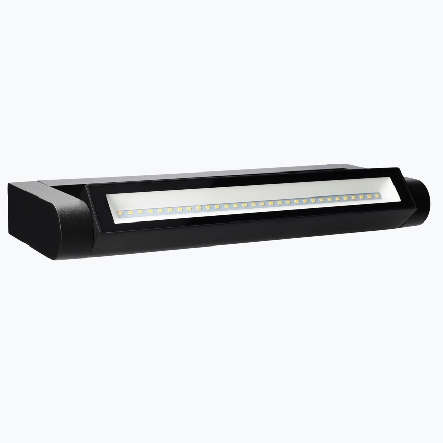 Brilagi - LED Vonkajšie nástenné svietidlo SALERNO LED/12W/230V 35,5 cm čierna IP65