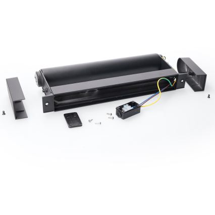 Brilagi - LED Vonkajšie nástenné svietidlo SALERNO LED/12W/230V 35,5 cm čierna IP65