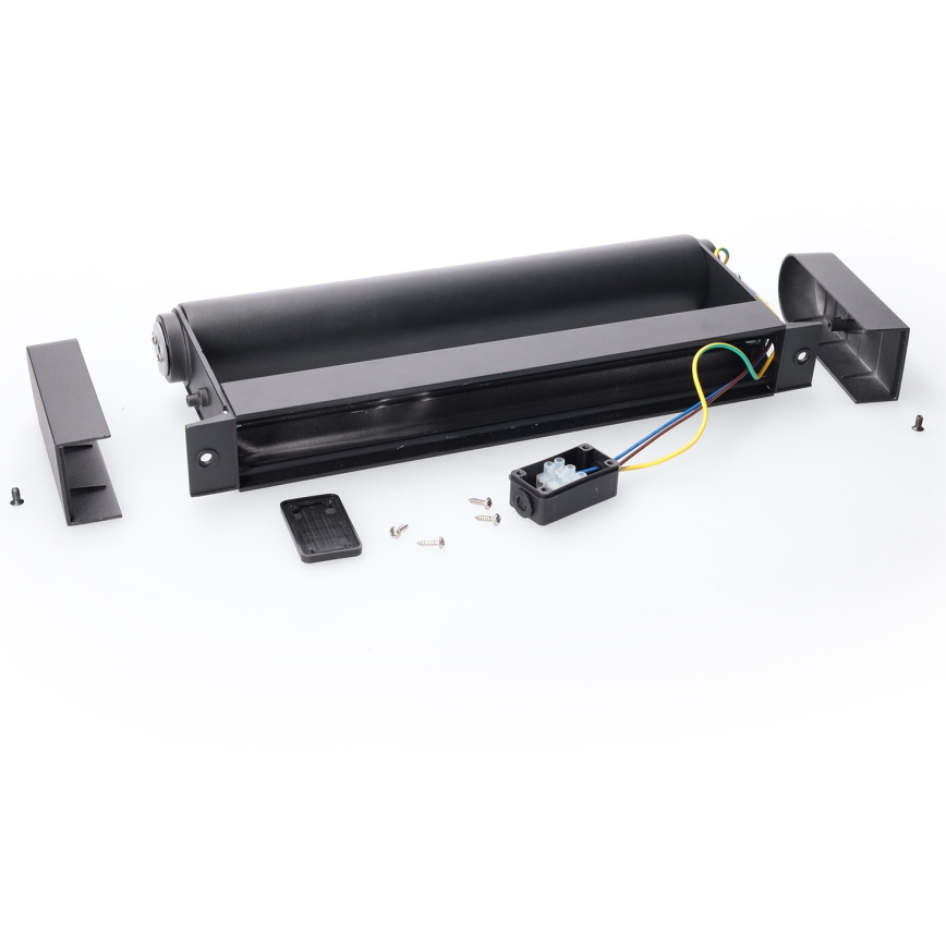 Brilagi - LED Vonkajšie nástenné svietidlo SALERNO LED/12W/230V 35,5 cm čierna IP65