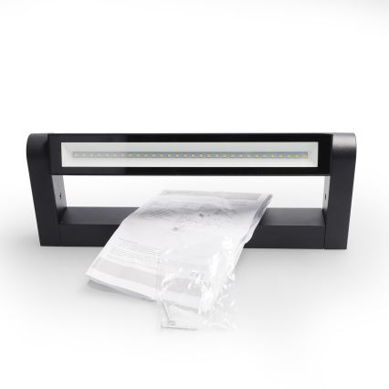 Brilagi - LED Vonkajšie nástenné svietidlo SALERNO LED/12W/230V 35,5 cm čierna IP65
