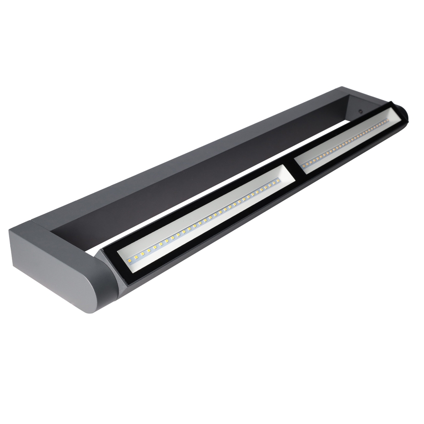 Brilagi - Vonkajšie nástenné LED svietidlo SALERNO LED/24W/230V 66 cm antracit IP65