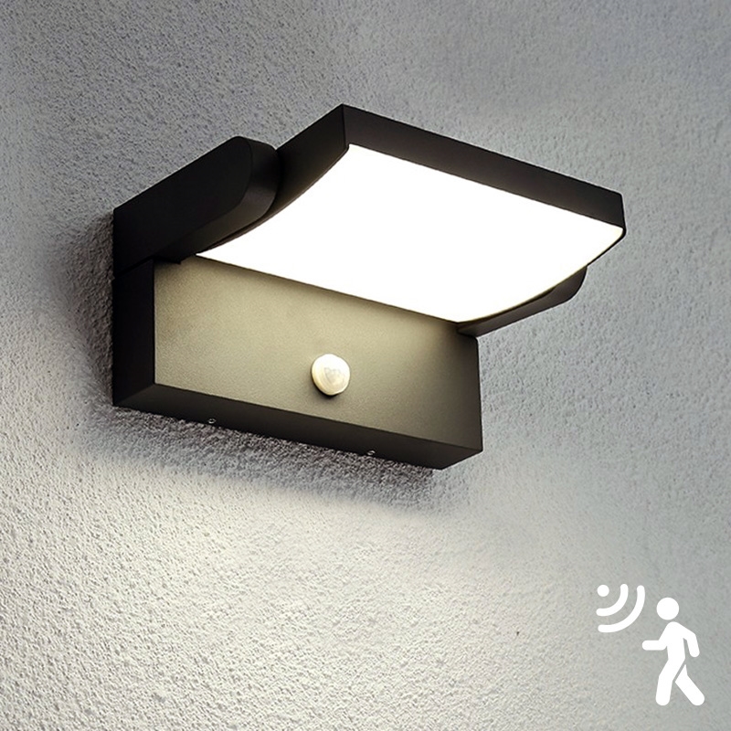 Brilagi - LED Vonkajšie nástenné svietidlo so senzorom ANKLE LED/12,5W/230V IP54