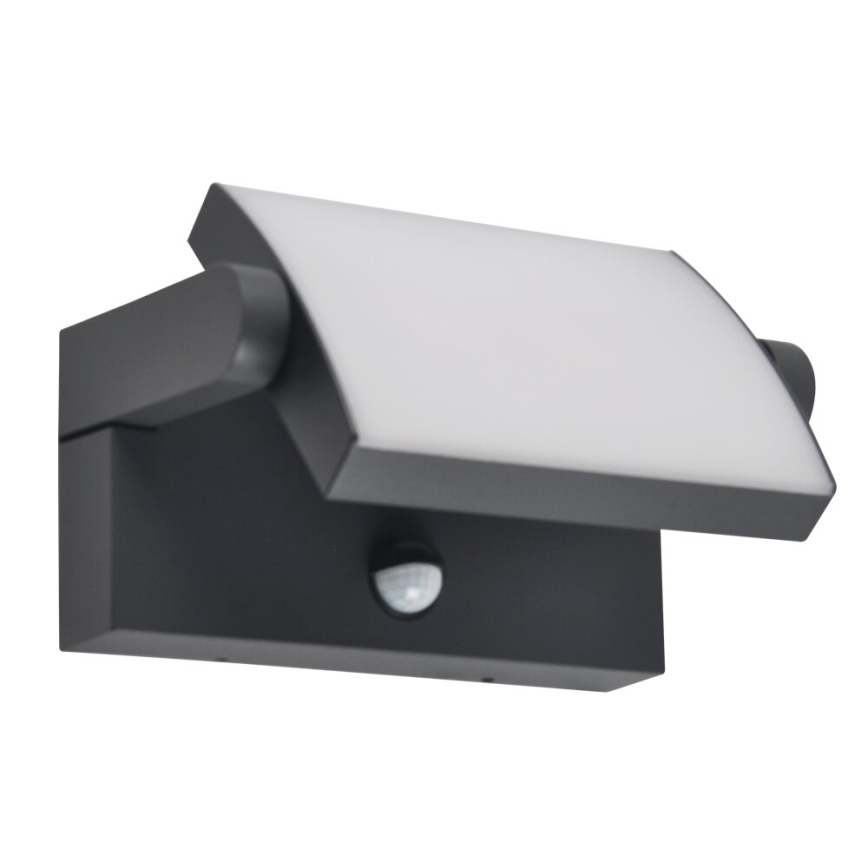 Brilagi - LED Vonkajšie nástenné svietidlo so senzorom ANKLE LED/18W/230V 3000K IP65 antracit