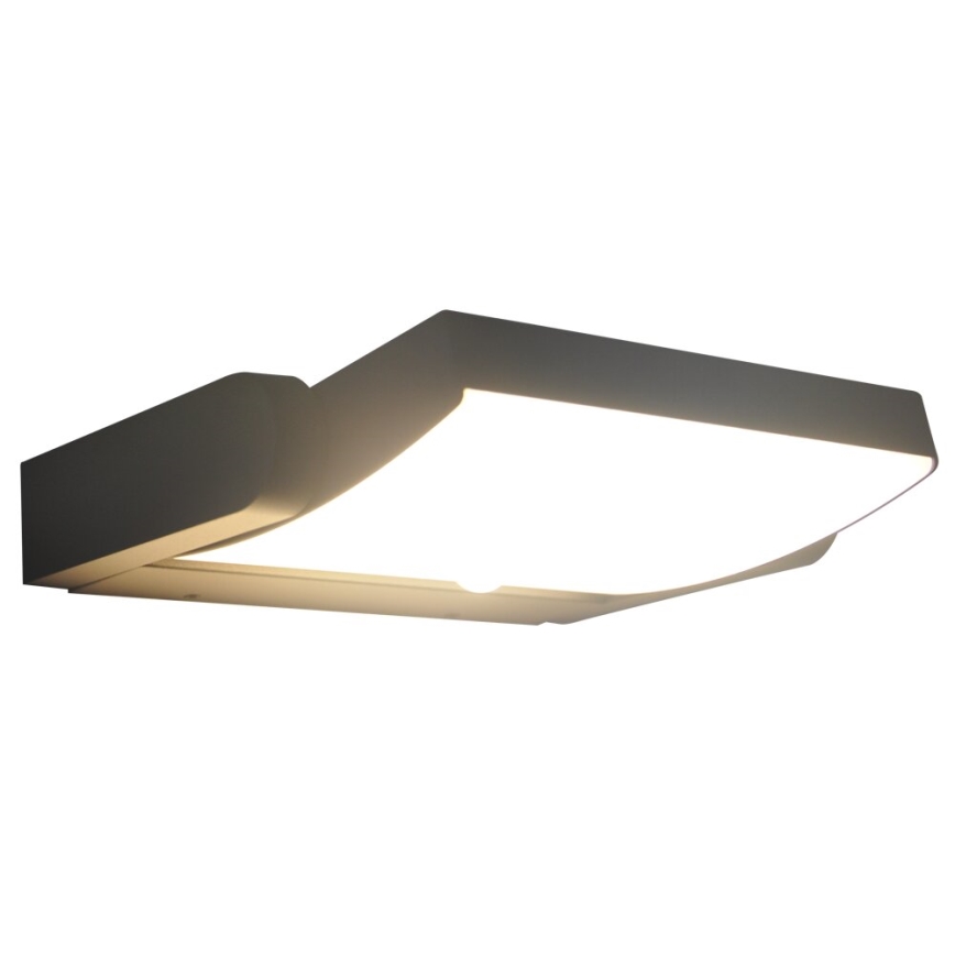 Brilagi - LED Vonkajšie nástenné svietidlo so senzorom ANKLE LED/18W/230V 3000K IP65 antracit