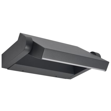 Brilagi - LED Vonkajšie nástenné svietidlo so senzorom ANKLE LED/18W/230V 3000K IP65 antracit