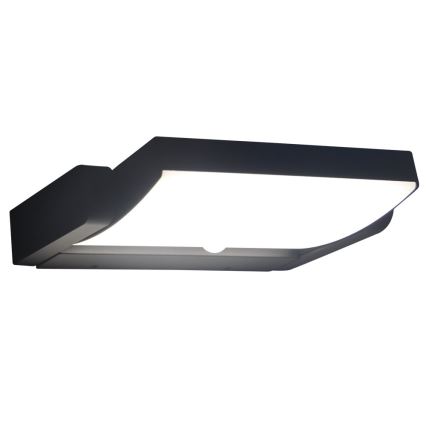 Brilagi - LED Vonkajšie nástenné svietidlo so senzorom ANKLE LED/18W/230V 4000K IP65 antracit