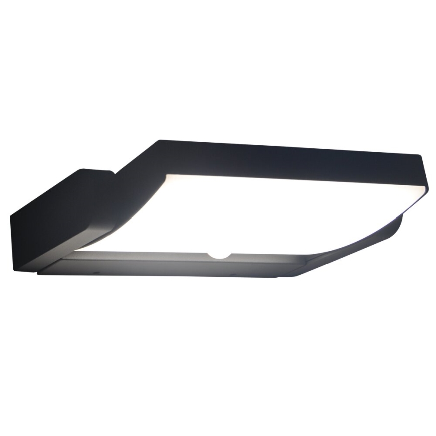 Brilagi - LED Vonkajšie nástenné svietidlo so senzorom ANKLE LED/18W/230V 4000K IP65 antracit