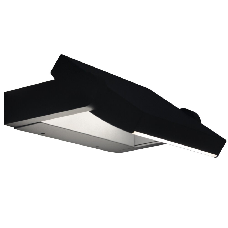 Brilagi - LED Vonkajšie nástenné svietidlo so senzorom ANKLE LED/18W/230V 4000K IP65 antracit