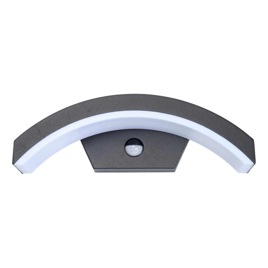 Brilagi - LED Vonkajšie nástenné svietidlo so senzorom ARCELO LED/8W/230V IP54