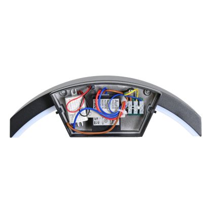 Brilagi - LED Vonkajšie nástenné svietidlo so senzorom ARCELO LED/8W/230V IP54