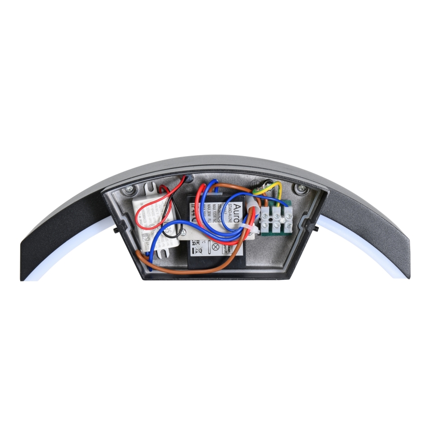 Brilagi - LED Vonkajšie nástenné svietidlo so senzorom ARCELO LED/8W/230V IP54