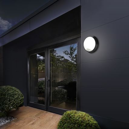 Brilagi - LED Vonkajšie nástenné svietidlo so senzorom 2v1 BULKHEAD LED/20W/230V IP65