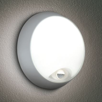 Brilagi - LED Vonkajšie nástenné svietidlo so senzorom 2v1 BULKHEAD LED/20W/230V IP65