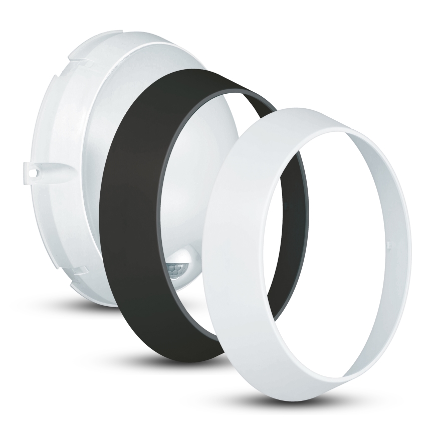 Brilagi - LED Vonkajšie nástenné svietidlo so senzorom 2v1 BULKHEAD LED/20W/230V IP65