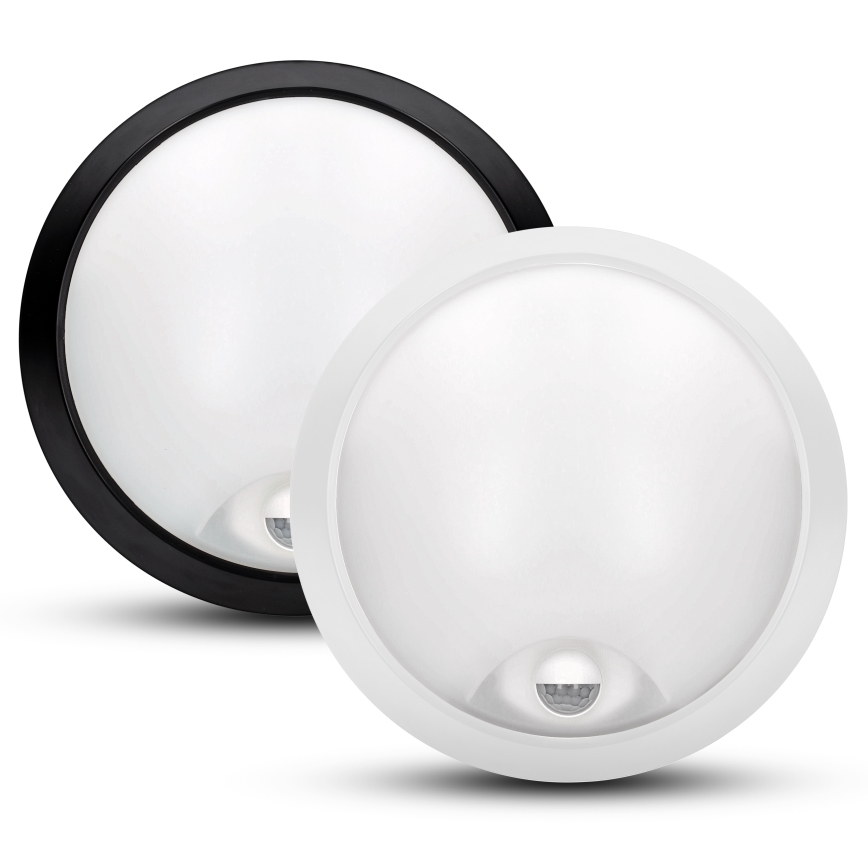Brilagi - LED Vonkajšie nástenné svietidlo so senzorom 2v1 BULKHEAD LED/20W/230V IP65