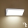 Brilagi - LED Vonkajšie nástenné svietidlo so senzorom TRIANGLE LED/42W/230V 45 cm biela IP65