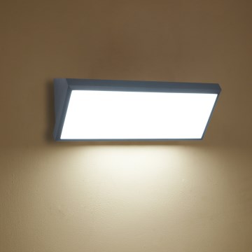 Brilagi - LED vonkajšie nástenné svietidlo so senzorom TRIANGLE LED/42W/230V antracit IP65