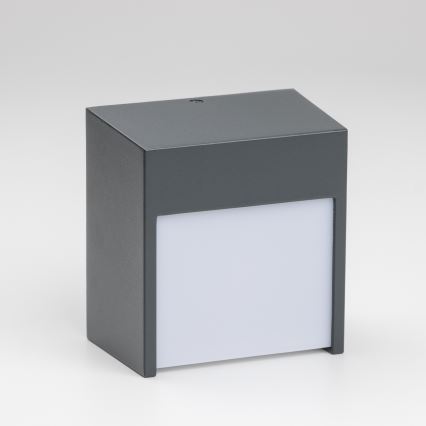 Brilagi - LED Vonkajšie nástenné svietidlo TERNI LED/12W/230V antracit IP44