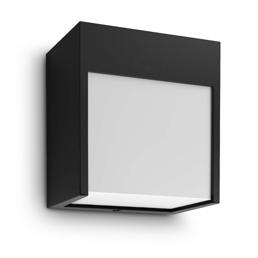 Brilagi - LED Vonkajšie nástenné svietidlo TERNI LED/12W/230V čierna IP44