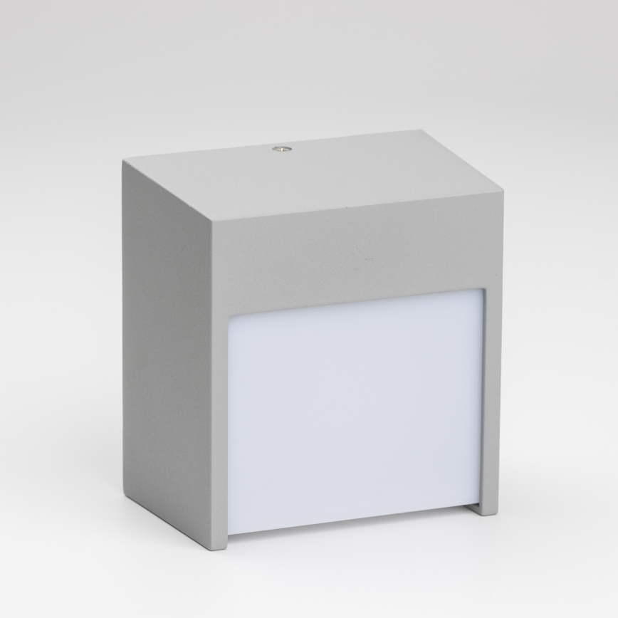 Brilagi - LED Vonkajšie nástenné svietidlo TERNI LED/12W/230V šedá IP44