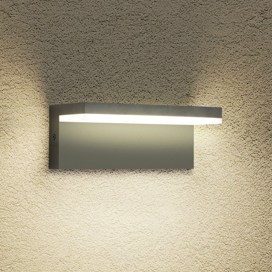 Brilagi - LED vonkajšie nástenné svietidlo TESSI LED/10W/230V antracit IP54