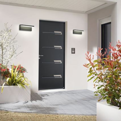 Brilagi - LED vonkajšie nástenné svietidlo TESSI LED/10W/230V antracit IP54