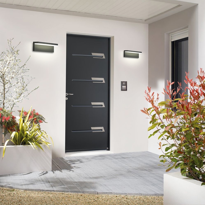 Brilagi - LED vonkajšie nástenné svietidlo TESSI LED/10W/230V antracit IP54