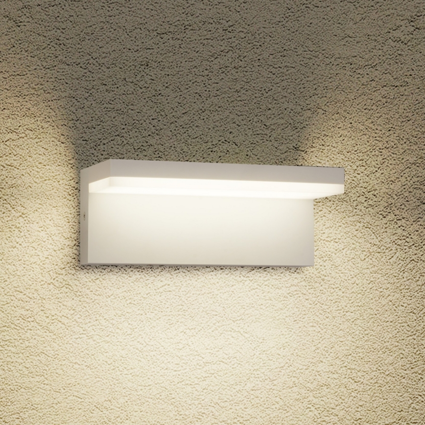 Brilagi - LED vonkajšie nástenné svietidlo TESSI LED/10W/230V biele IP54