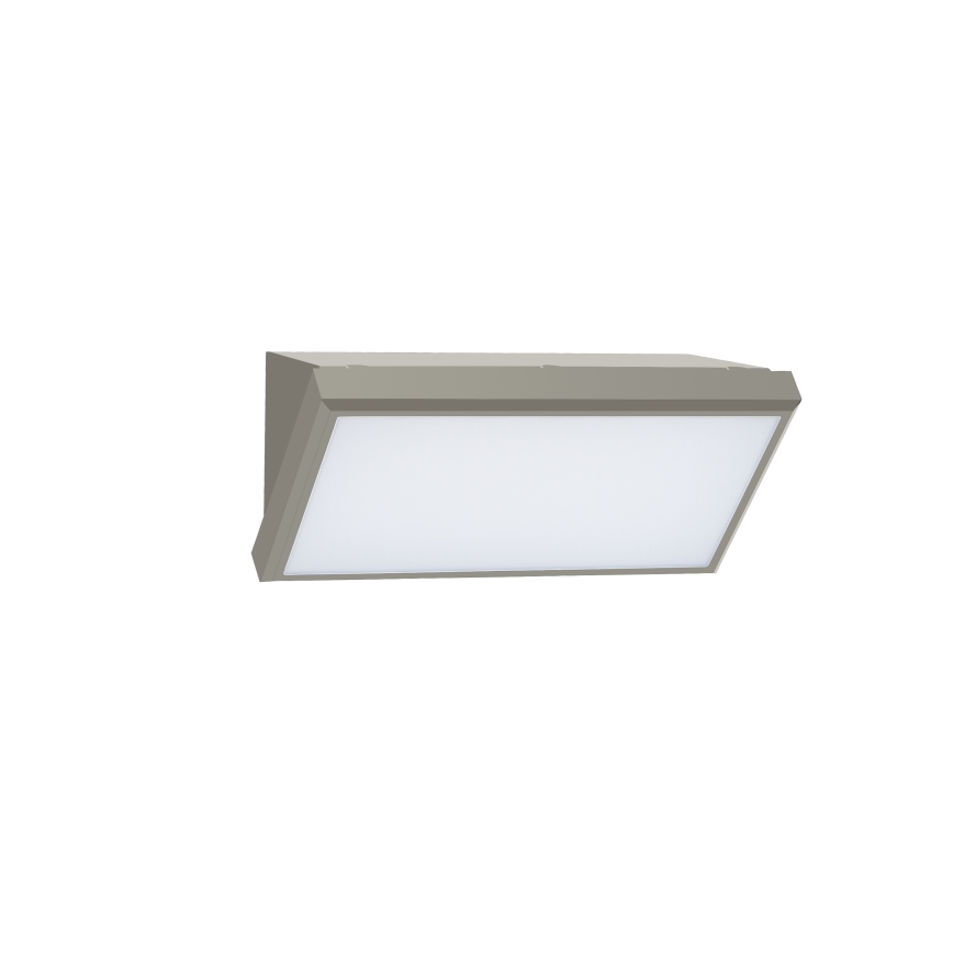 Brilagi - LED Vonkajšie nástenné svietidlo TRIANGLE LED/20W/230V šedá IP65