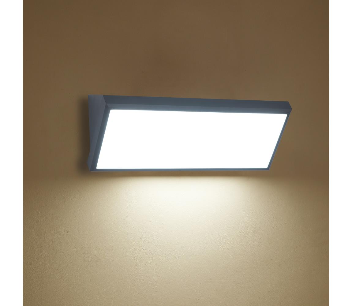 Brilagi - LED vonkajšie nástenné svietidlo TRIANGLE LED/42W/230V 3000/4000/6500K antracit IP65 BRI668