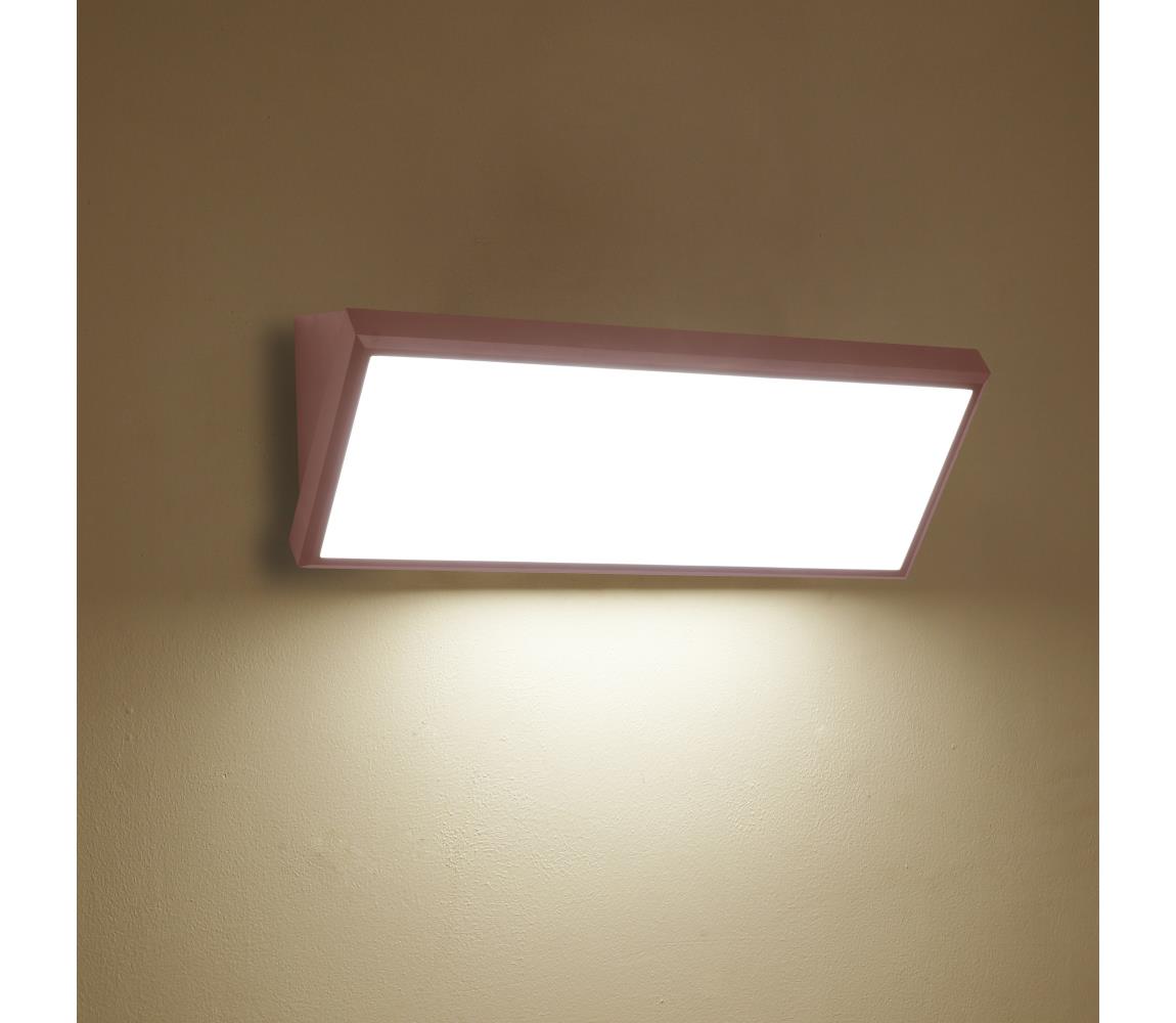 Brilagi - LED vonkajšie nástenné svietidlo TRIANGLE LED/42W/230V 3000/4000/6500K hnedá IP65 BRI669