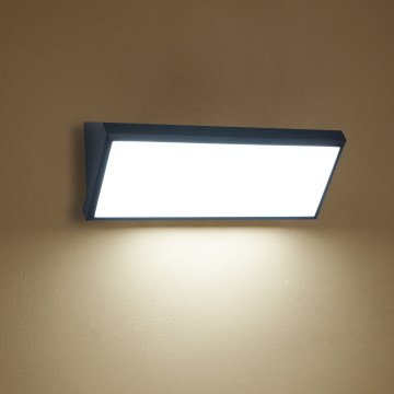 Brilagi - LED vonkajšie nástenné svietidlo TRIANGLE LED/42W/230V 45 cm čierne IP65