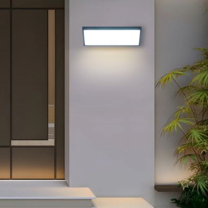 Brilagi - LED vonkajšie nástenné svietidlo TRIANGLE LED/42W/230V antracit IP65