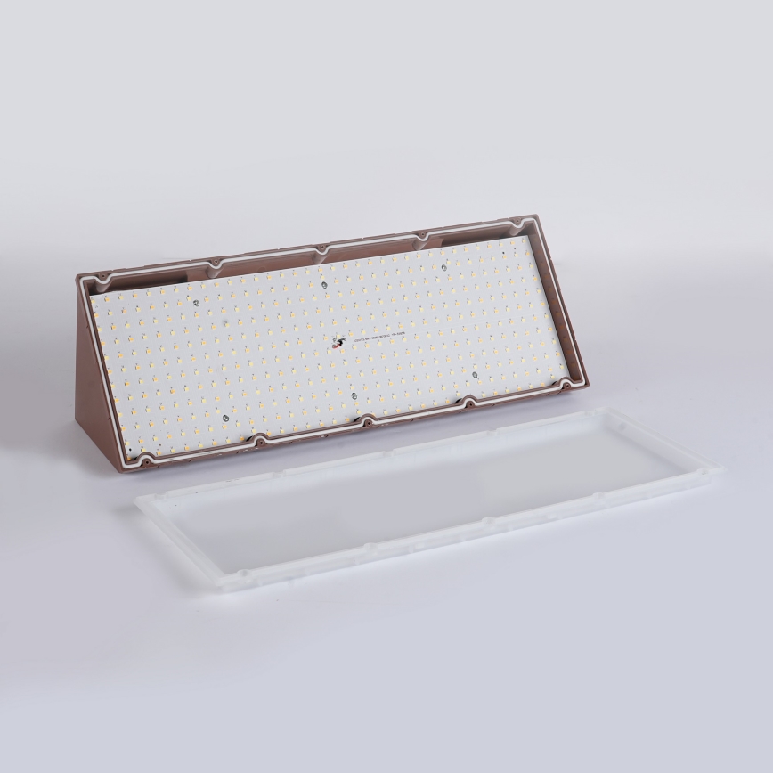 Brilagi - LED vonkajšie nástenné svietidlo TRIANGLE LED/42W/230V 45 cm hnedé IP65