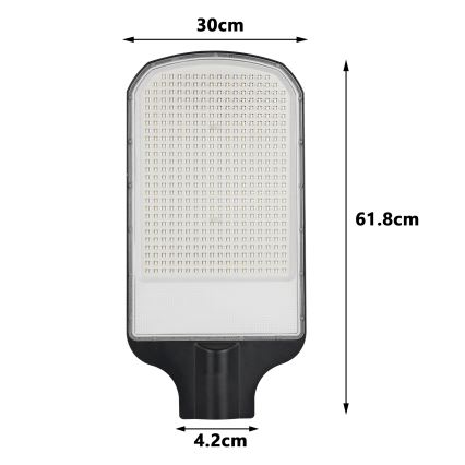 Brilagi - LED Vonkajšie pouličné LED svietidlo URBANLIGHT LED/250W/230V čierne IP65