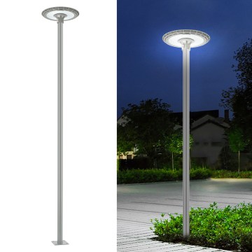 BRILAGI - LED Vonkajšie pouličné svietidlo so stĺpom 3 m URBANSPARK LED/120W/230V sivá IP65