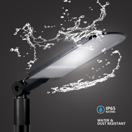 Brilagi - LED vonkajšie pouličné svietidlo URBANLIGHT LED/200W/230V čierne IP65