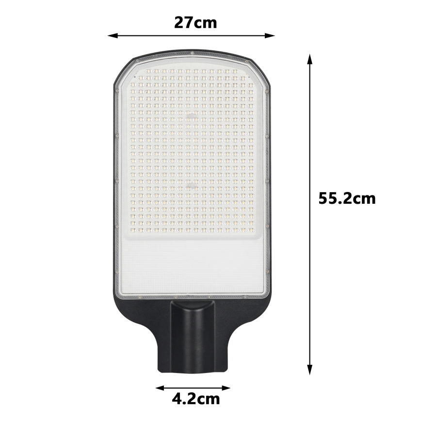 Brilagi - LED vonkajšie pouličné svietidlo URBANLIGHT LED/200W/230V čierne IP65