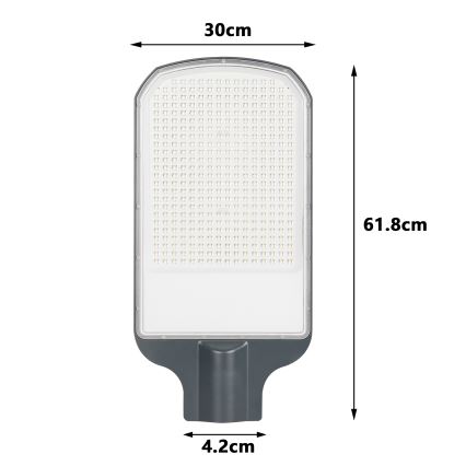 Brilagi - LED vonkajšie pouličné svietidlo URBANLIGHT LED/250W/230V antracit IP65
