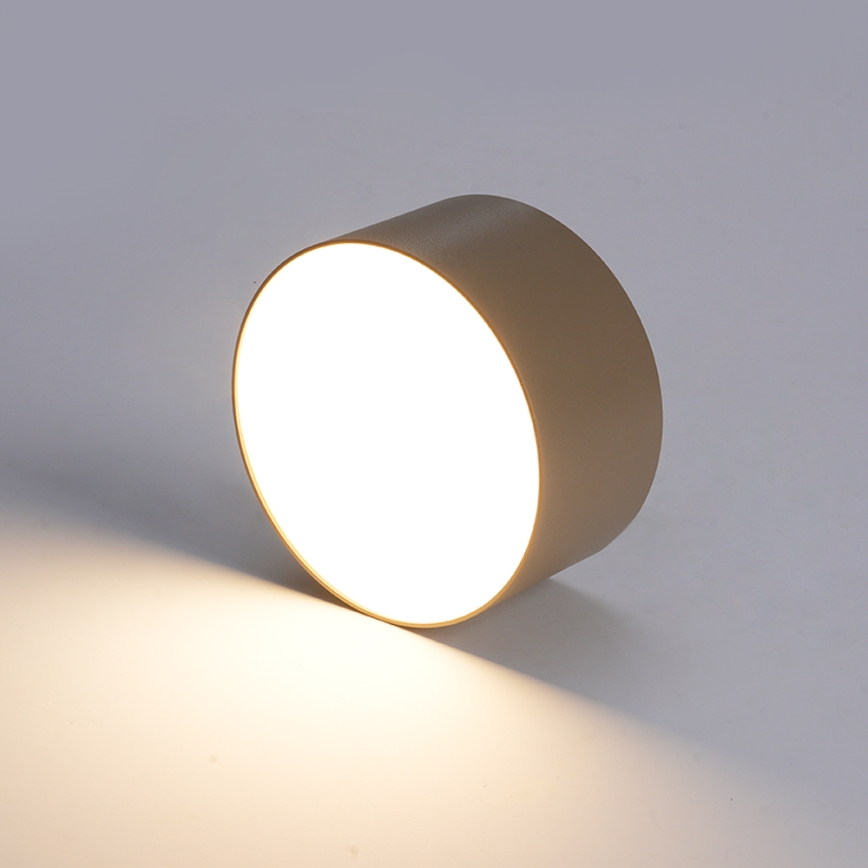 BRILAGI - LED vonkajšie stropné svietidlo FORIS LED/14W/230V pr. 12 cm béžové IP44