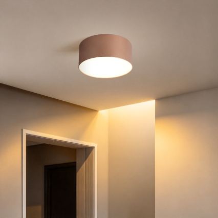 BRILAGI - LED Vonkajšie stropné svietidlo FORIS LED/14W/230V priemer 12 cm bronzové IP44