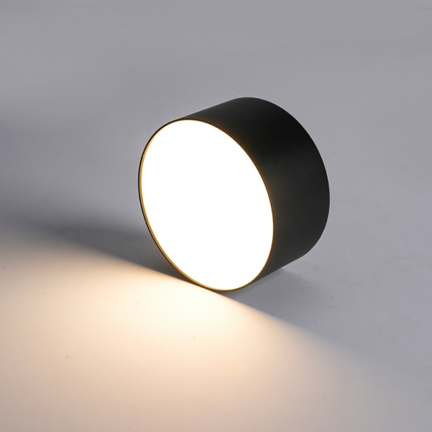 BRILAGI - LED Vonkajšie stropné svietidlo FORIS LED/14W/230V priemer 12 cm čierna IP44